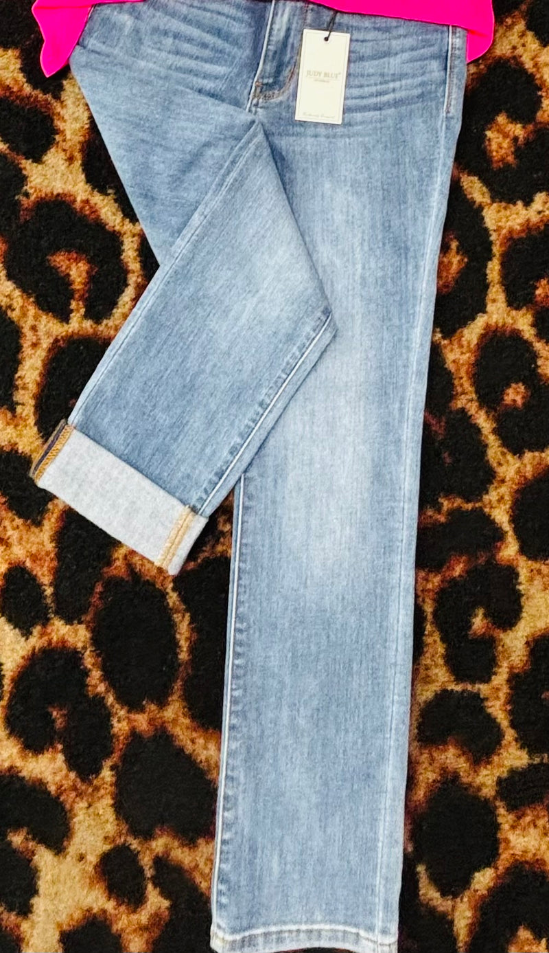 JB MR Cuffed Skinny Fit Capri