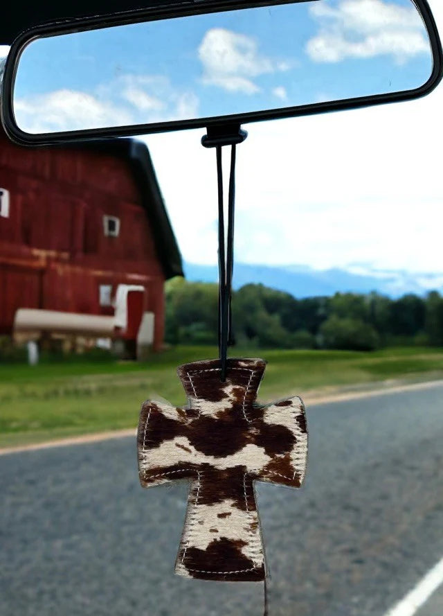 Cross Car Charm