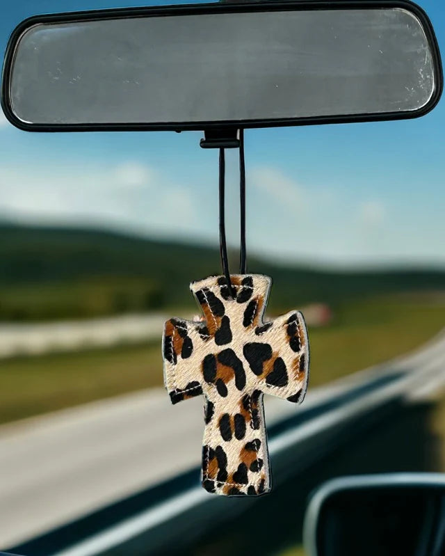 Cross Car Charm