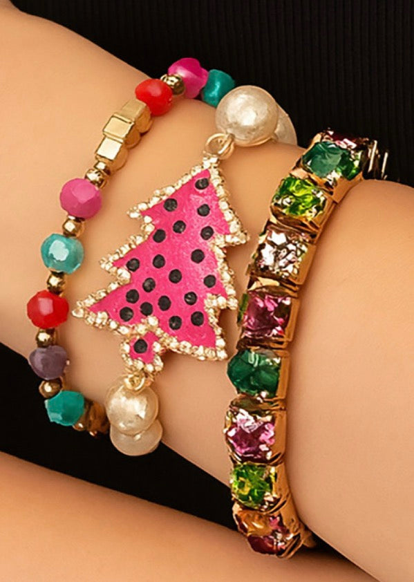 Merry & Bright Tree Bracelet