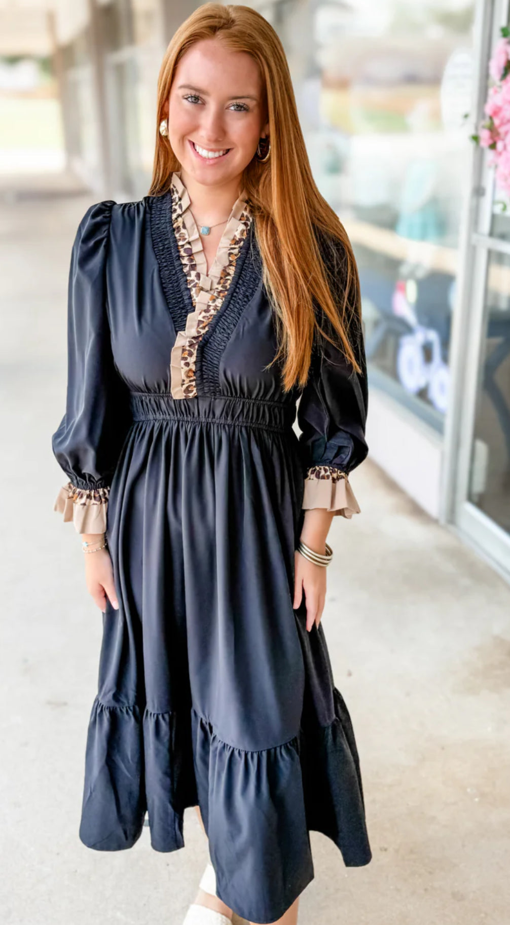 Leopard Luxe Dress