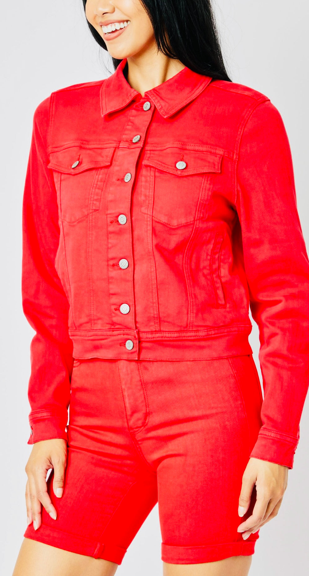 Judy Blue Red Jacket
