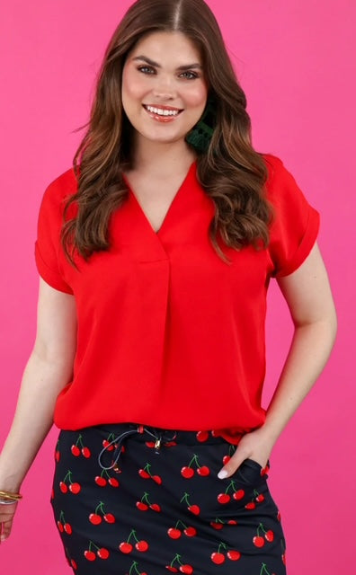 Whitney Woven Blouse