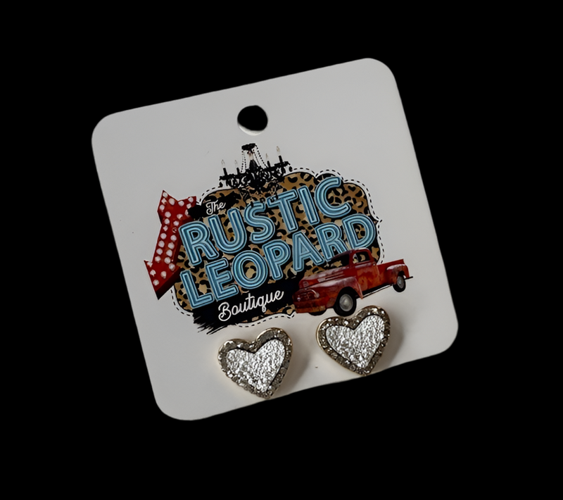 Heart Studs