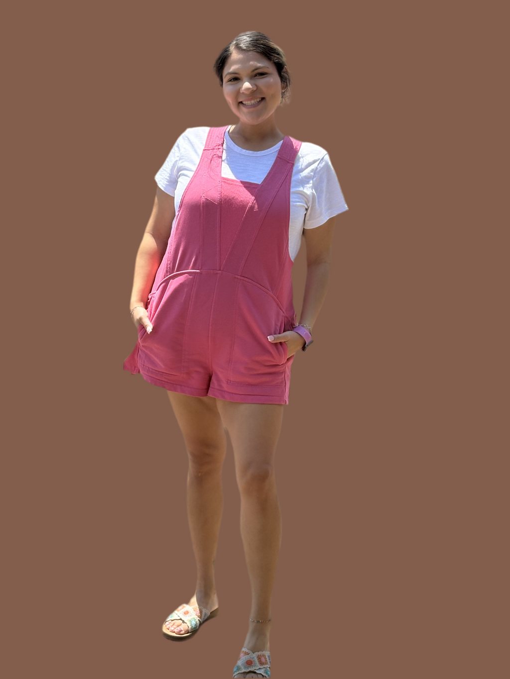 Blush Hour Romper