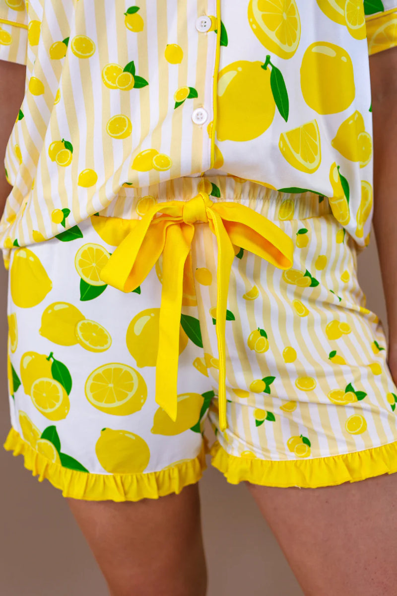 Ruffle Pajama Set