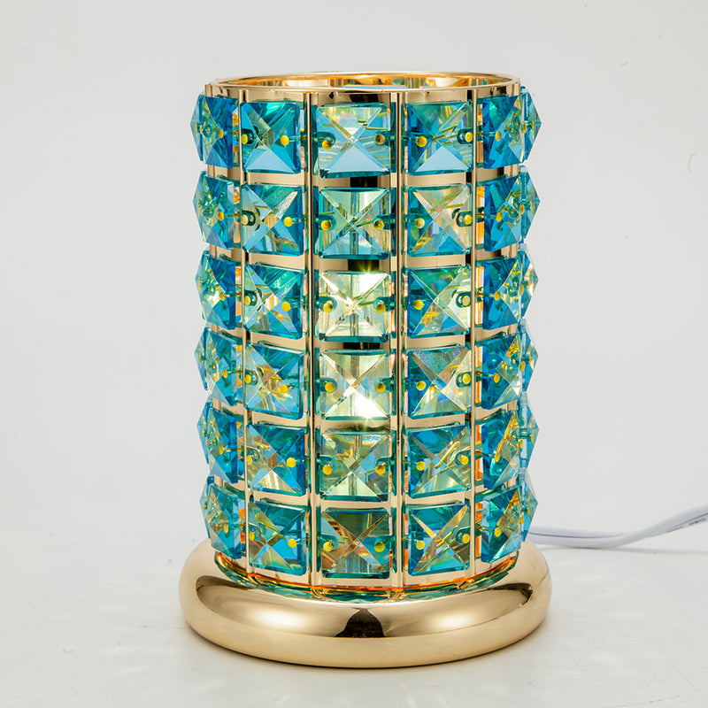 Turquoise Crystal Cylinder Warmer