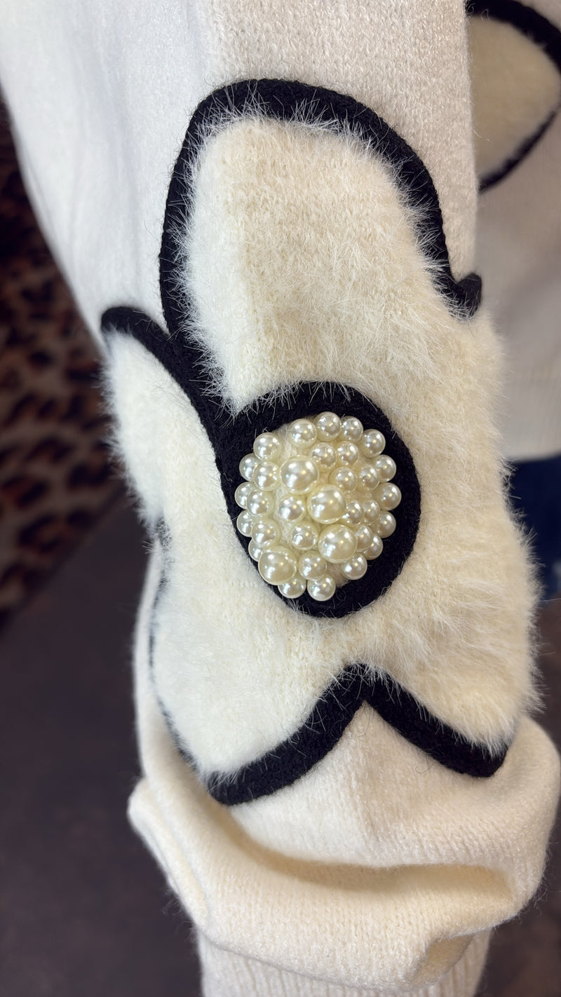 Petal & Pearl cardigan