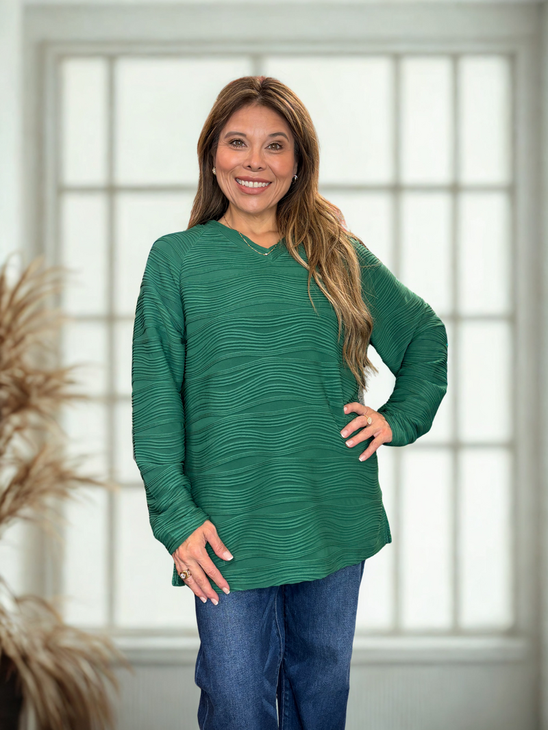 Green with envy top