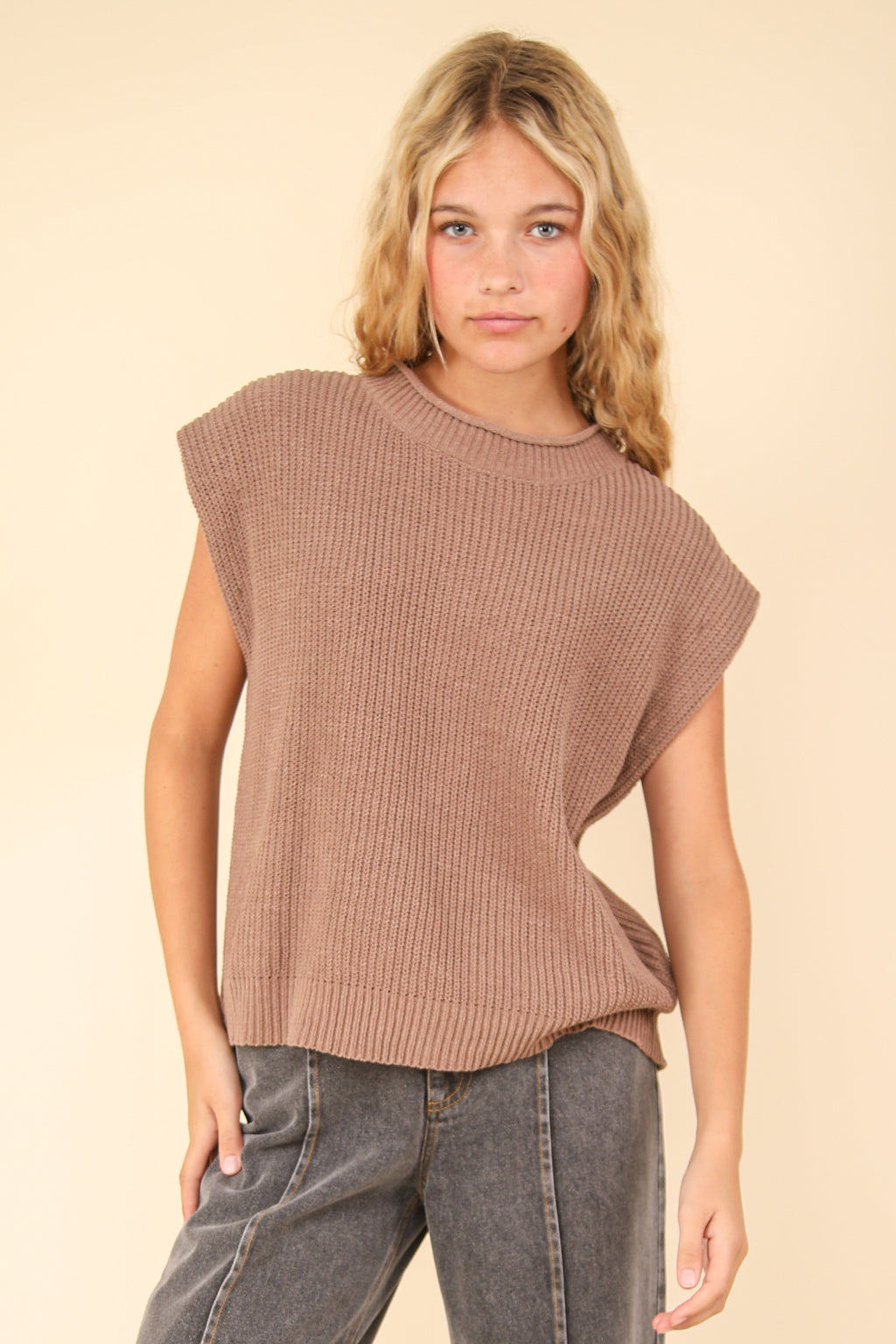 Knit SW Vest Top