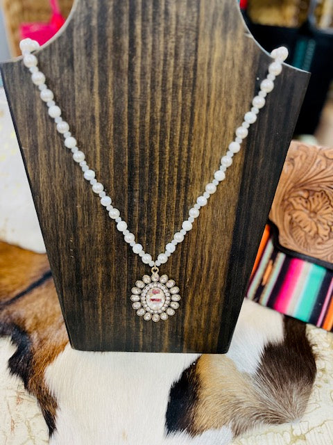 Crystal Layered Necklace