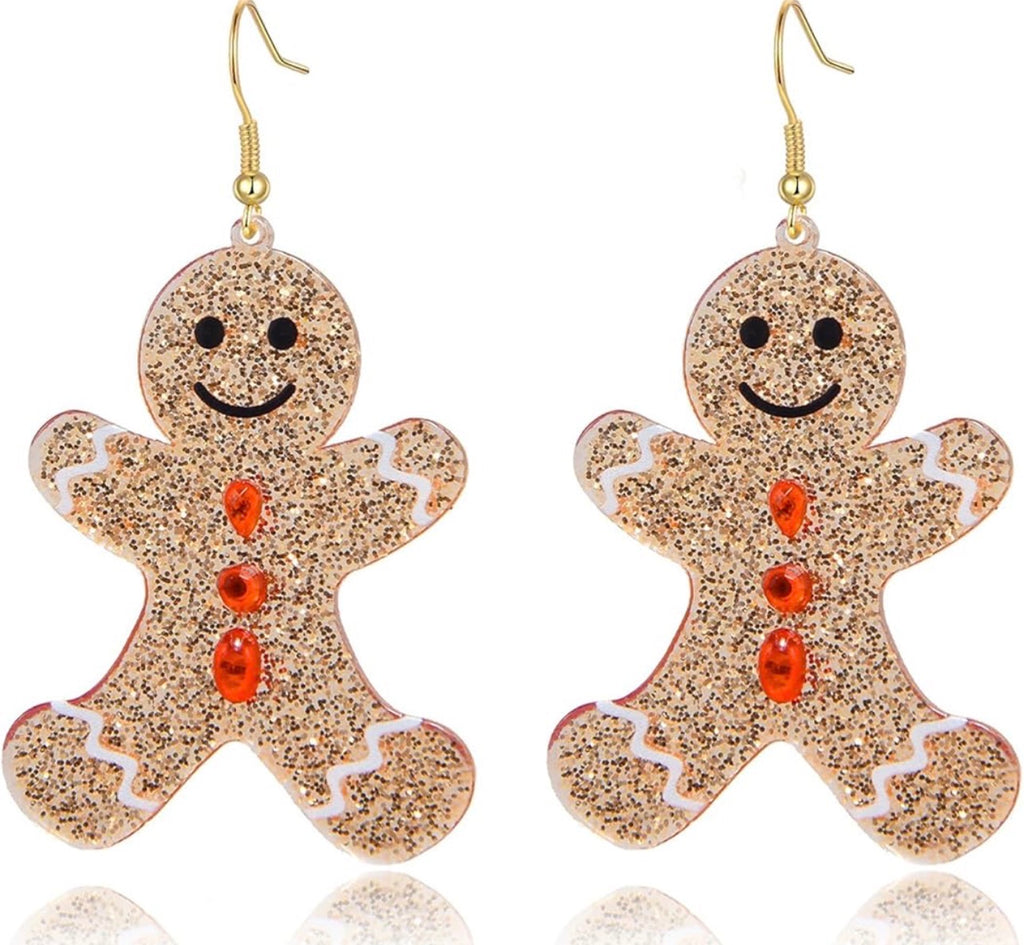 Sugar Sparkle Gingerbread Earrings