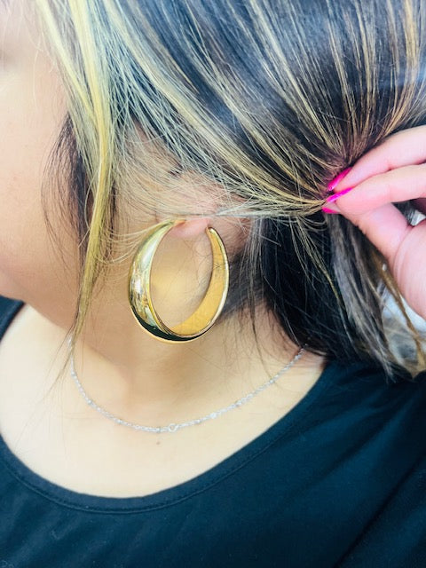 Gold Hoop Earrings