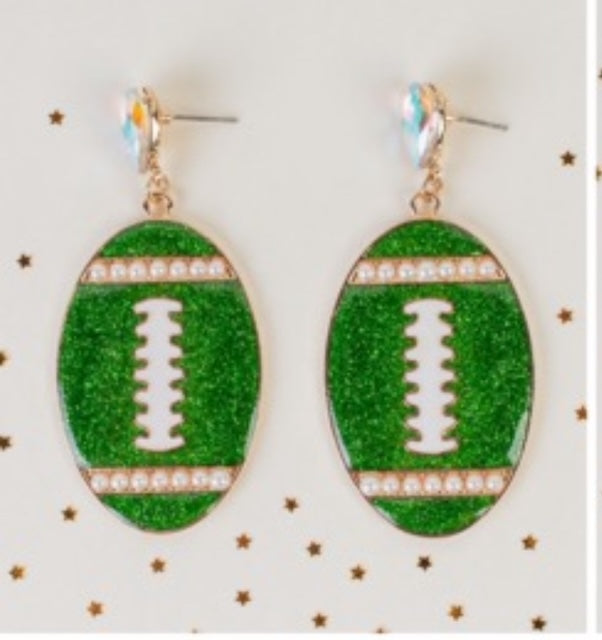 Football Earrings