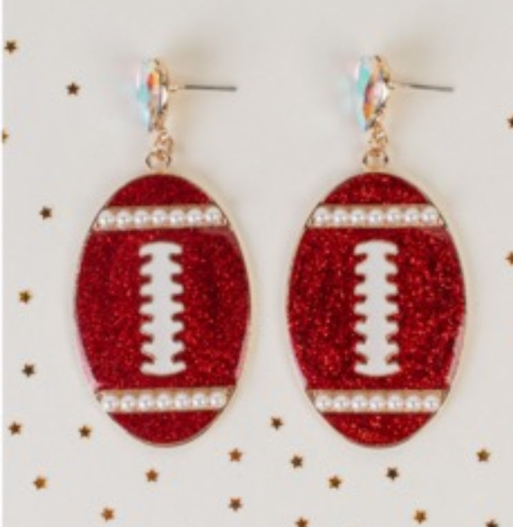 Football Earrings