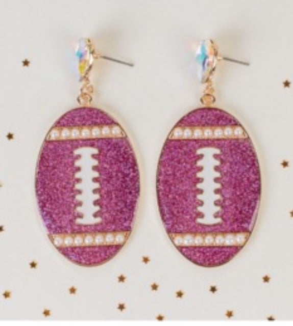 Football Earrings