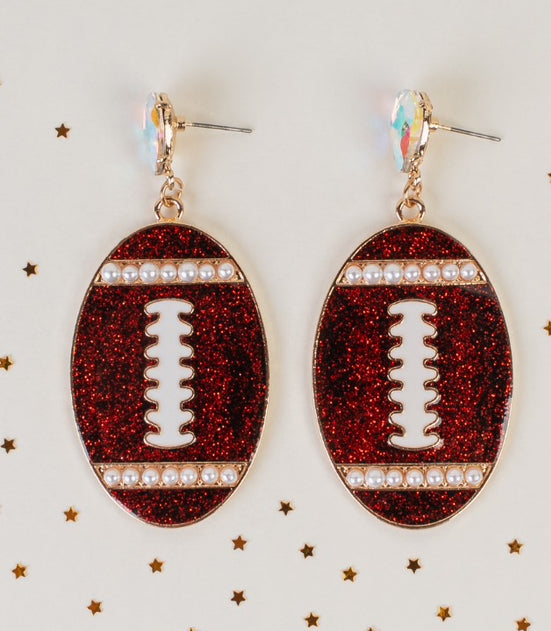 Football Earrings