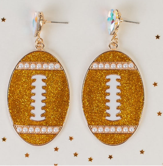 Football Earrings