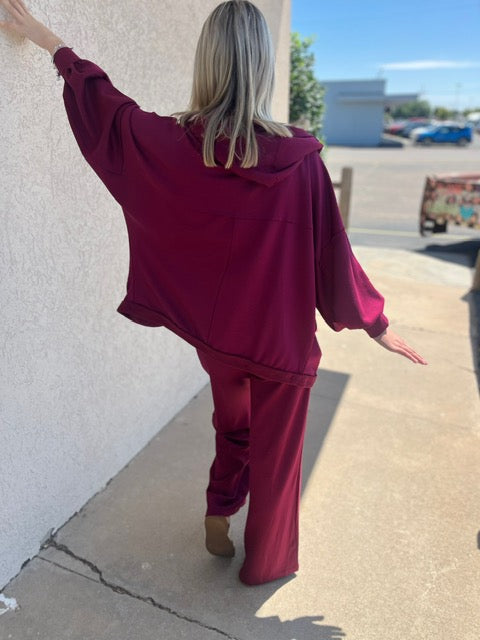 Buttery Soft Merlot Top