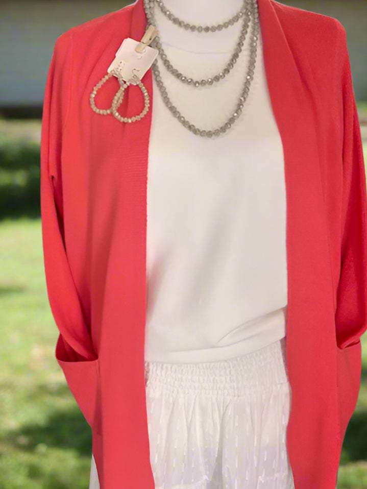 Knit cardigan