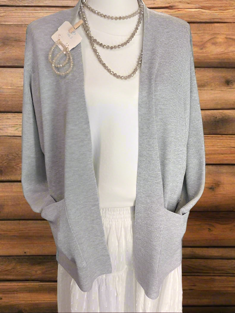 Knit cardigan
