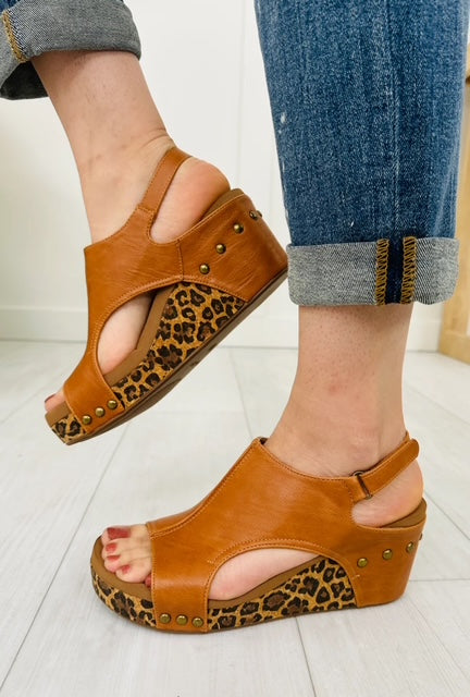 Carley Cognac Leopard