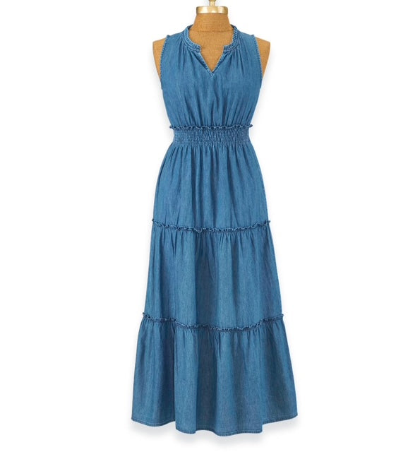 Denim Maxie Dress