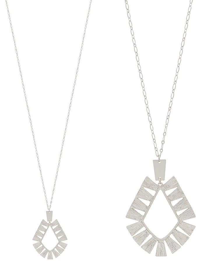 Diamond Shape Geometric Necklaces