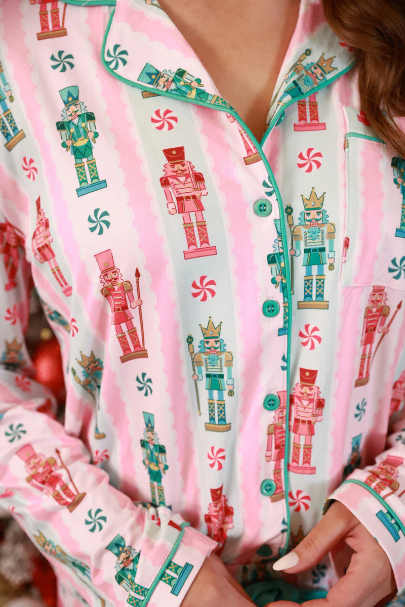 **PREORDER**-Nutcracker Magic Ruffle Pajama Set
