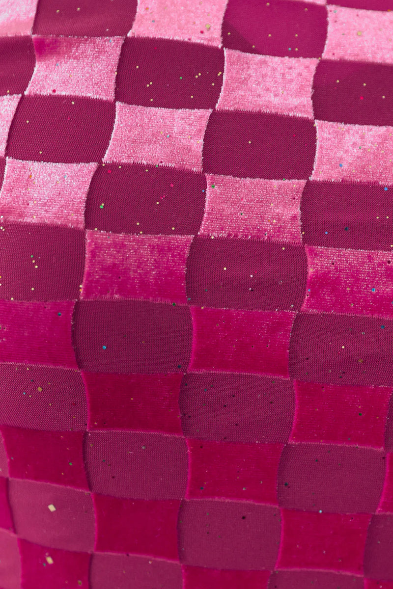 *PREORDER*Times Square Velvet Mesh Top