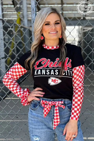 PEP RALLY MESH TOP RED