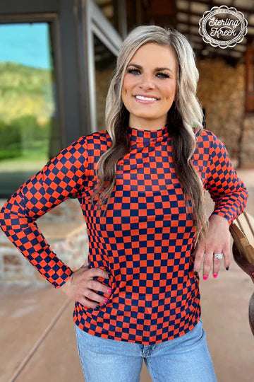 BRONCO BABES MESH TOP