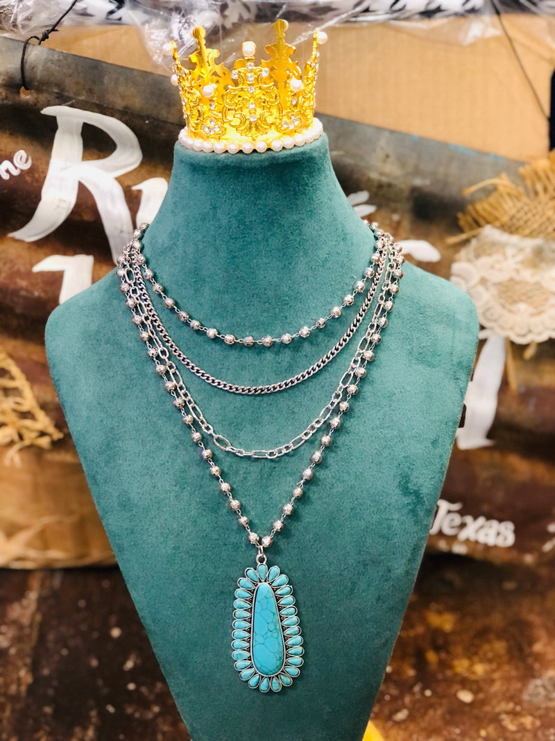 Dressy Concho Necklace