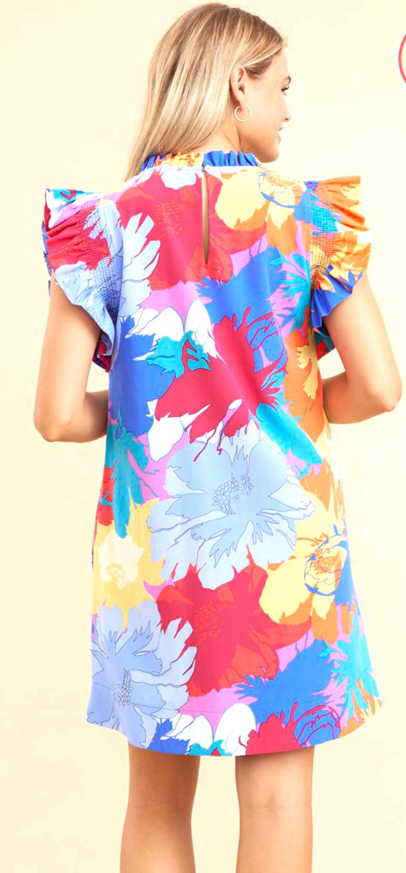 Colorful Tropical Dress