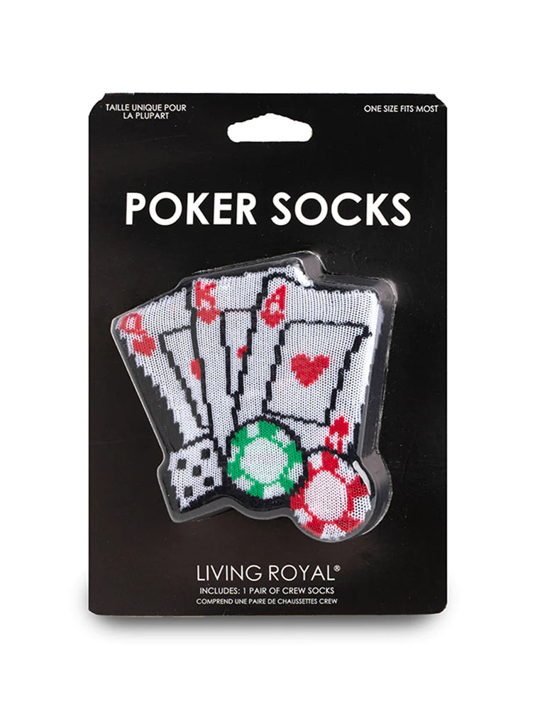 3D Poker Socks