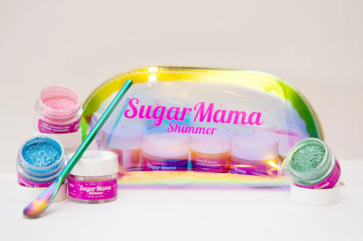 Sugar Mama Shimmer Pouch