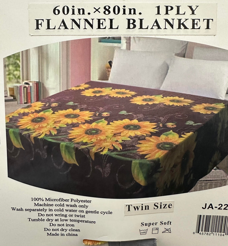 Lots of Sunflower Blanket
