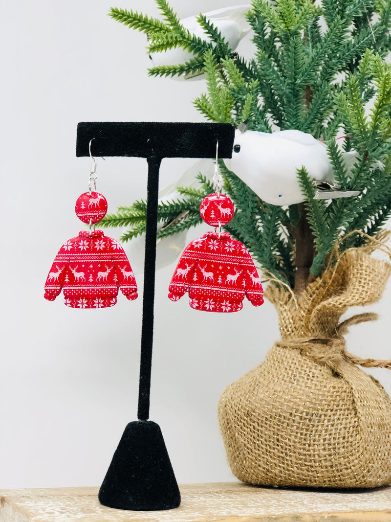 Christmas Sweater Earring